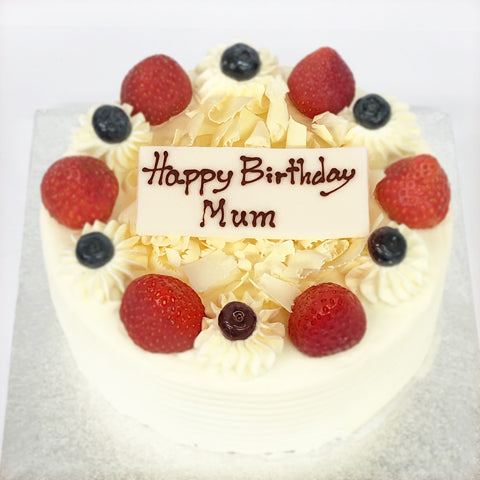 Strawberry Cake • Round